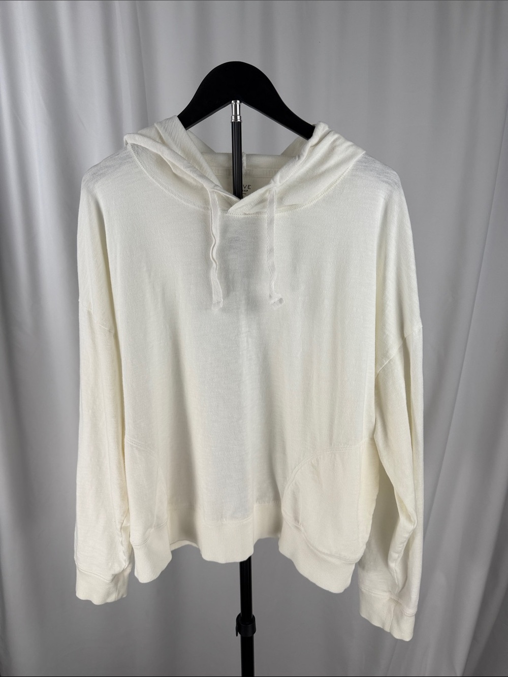 GAP Cream Hooded Knit Pullover